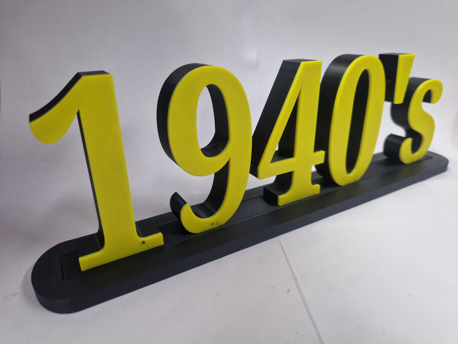 Year 1940's Sign