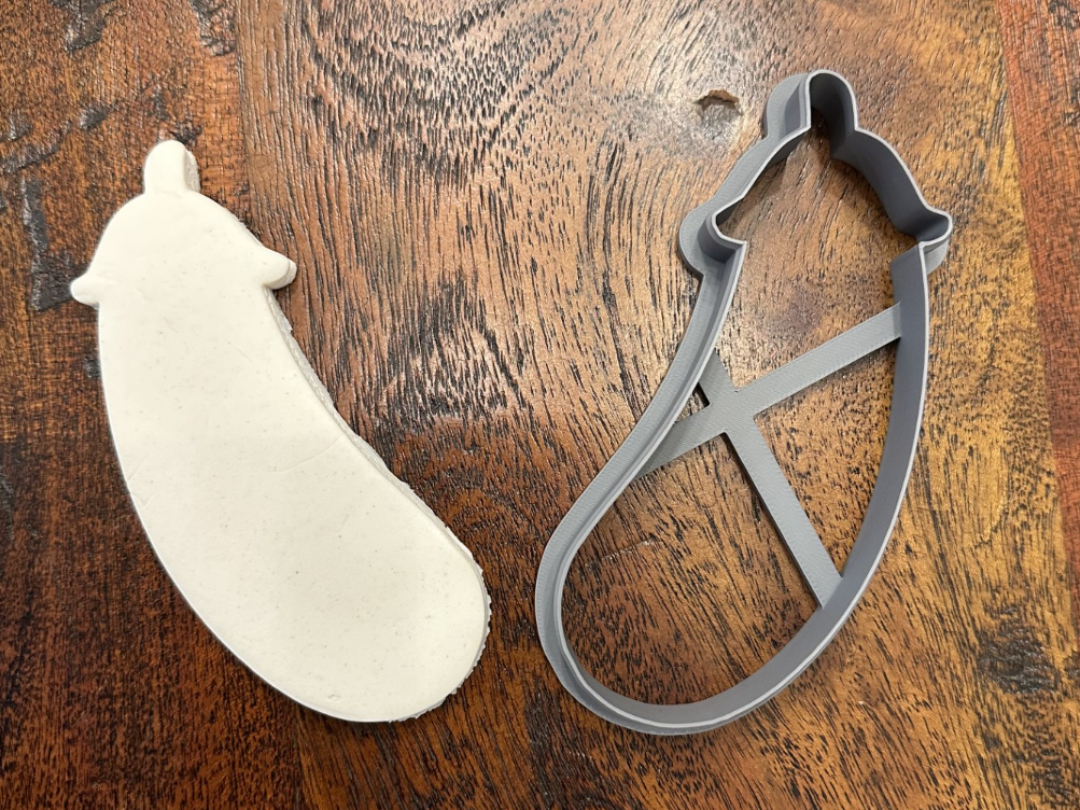 Eggplant Emoji Cookie Cutter