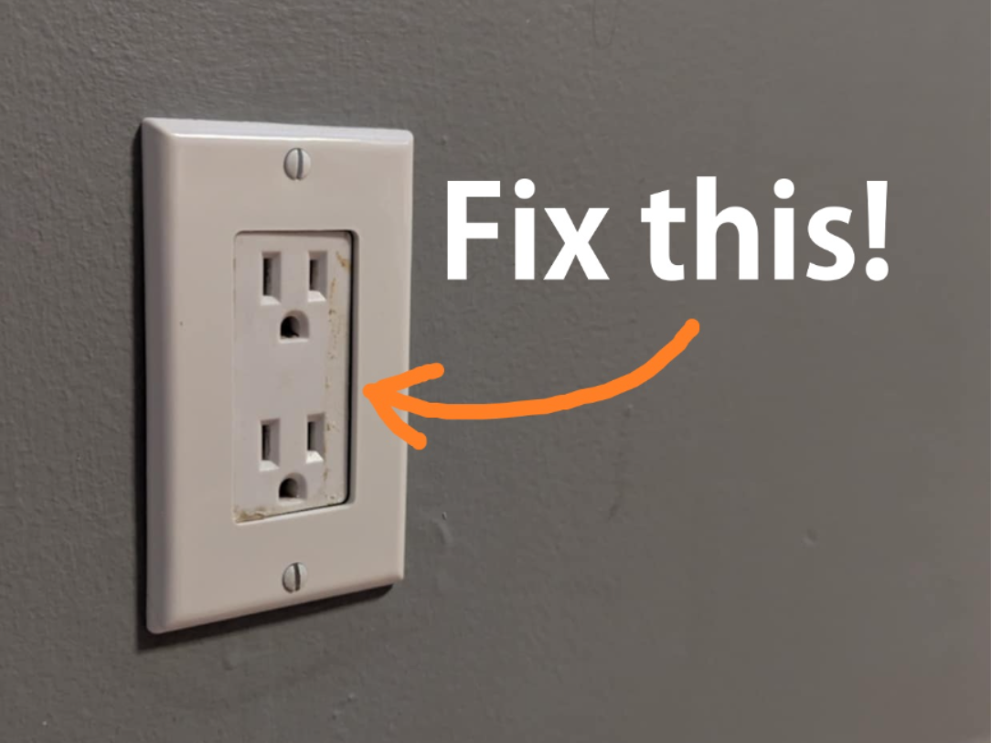 Power Outlet Spacers with notches (2 and 4 mm)