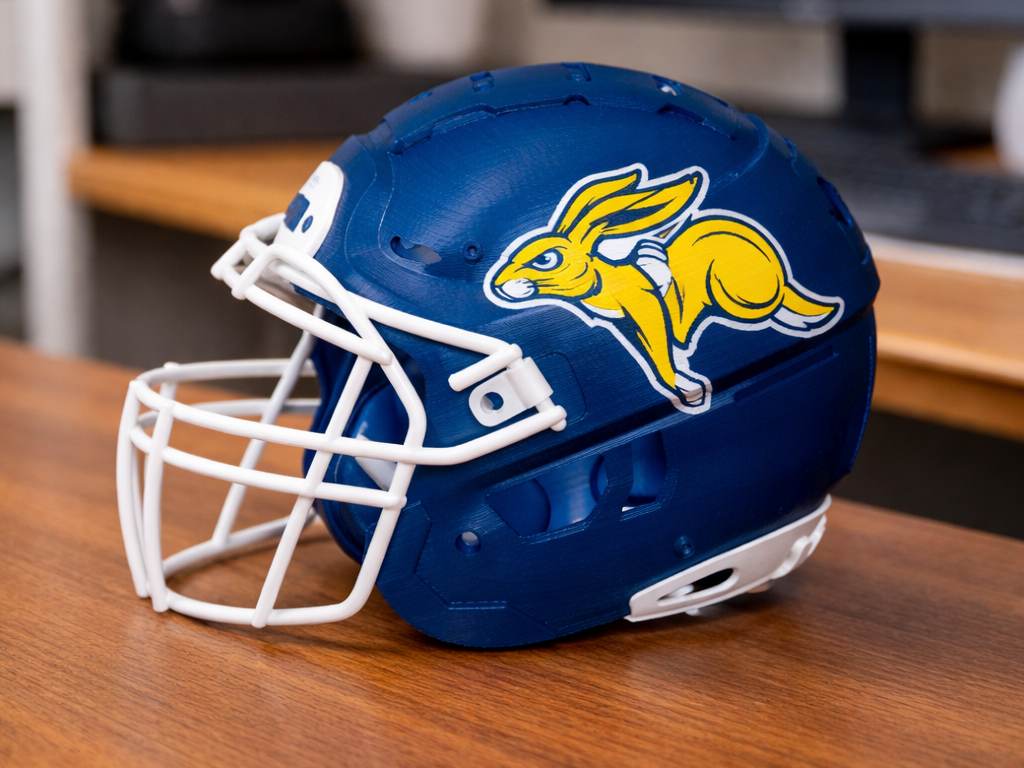 South Dakota Jackrabbits Football Helmet