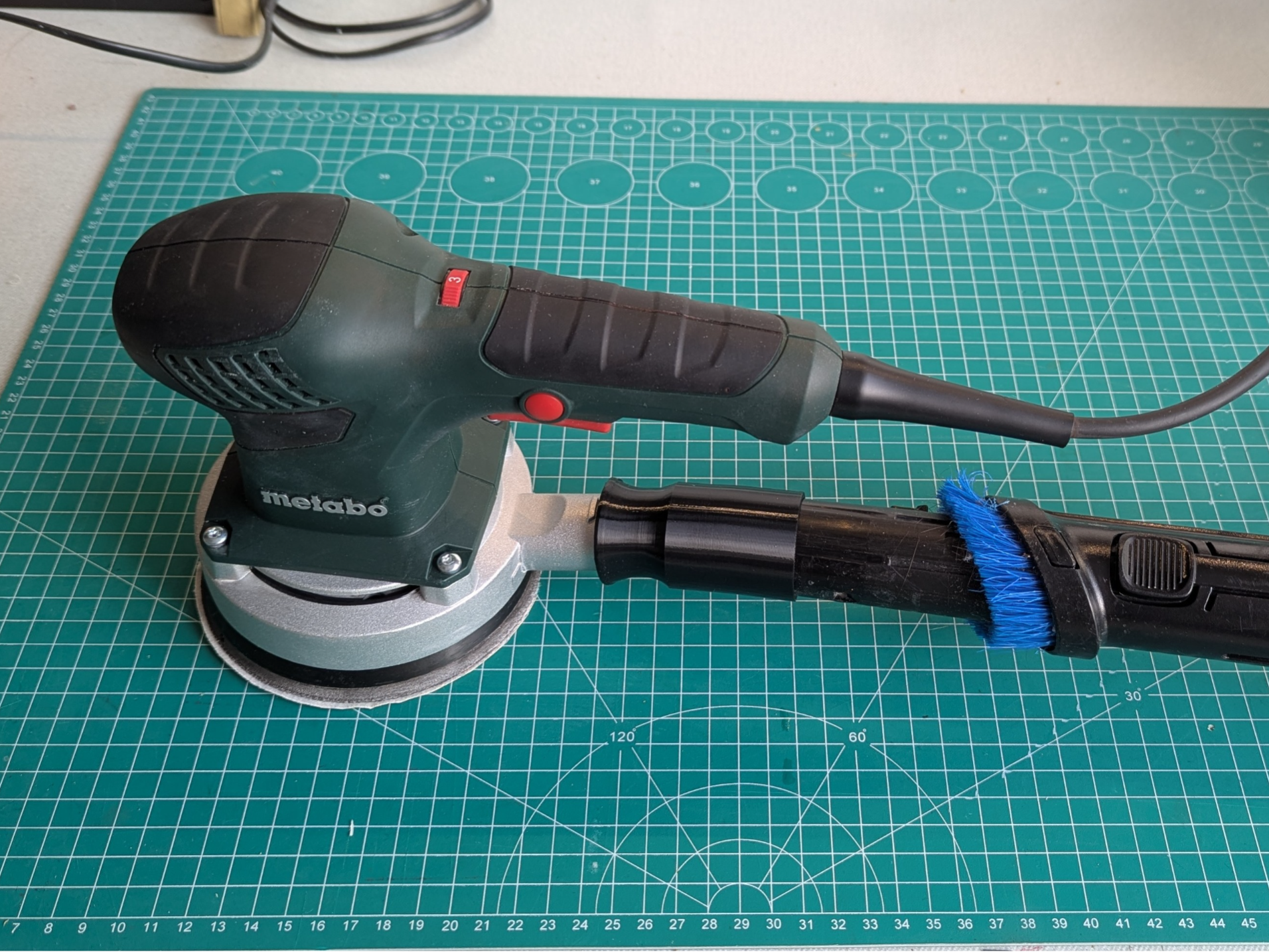 Metabo SXE 3125 / 3150 to Vacuum Adapter (TPU)