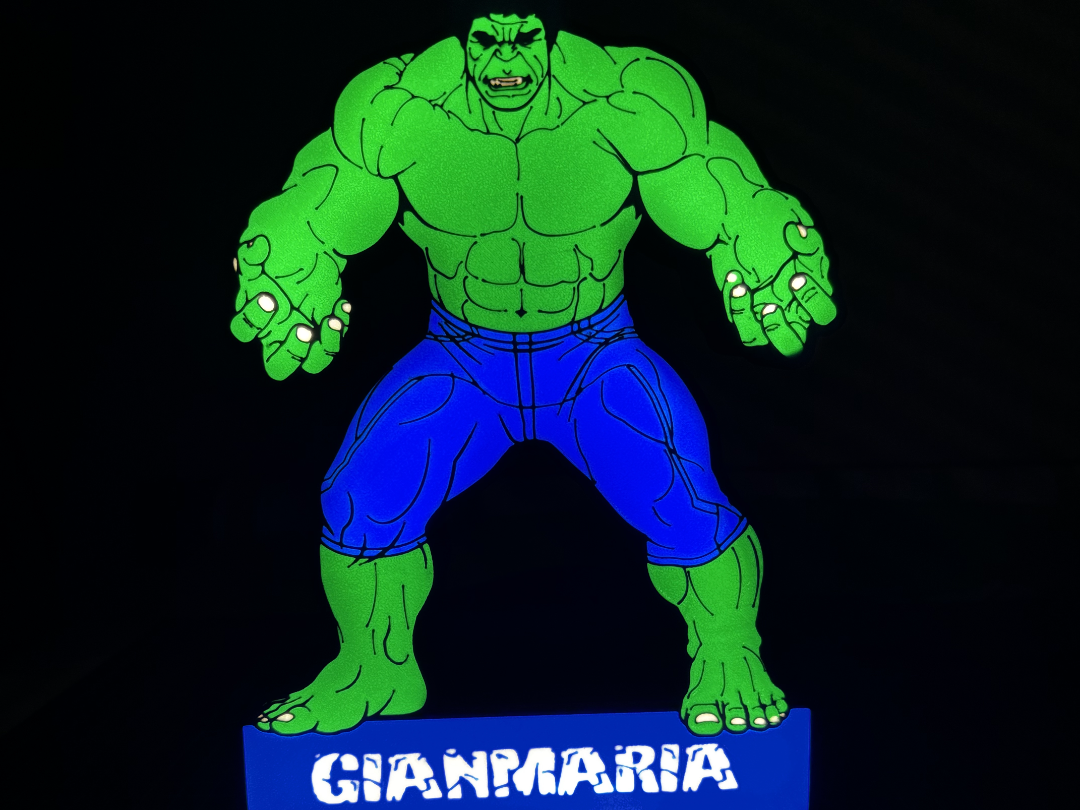 hulk ligh box lamp