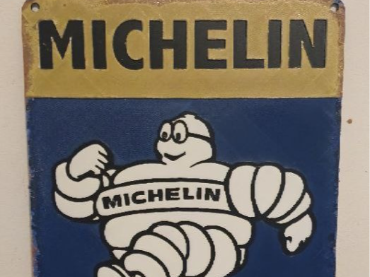 Plaque vintage Michelin