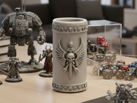 Warhammer40k Stiftehalter – Für den Imperator!