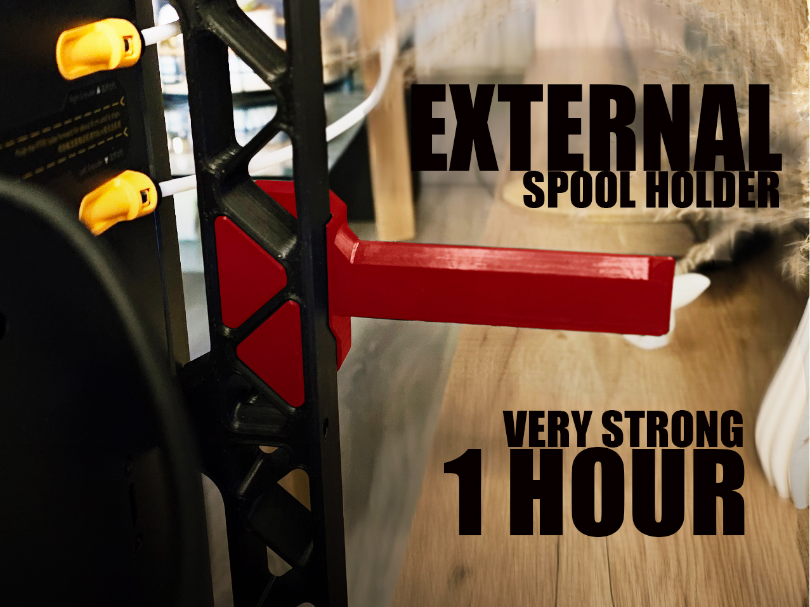 External Spool Holder – AMS Flipper edition