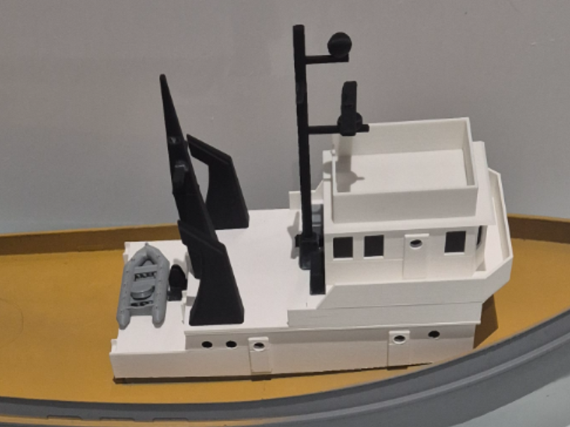 Sanson tugboat cabin upgrade