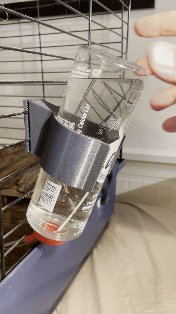 Snap-in holder, water bottle Classic Large 600ml