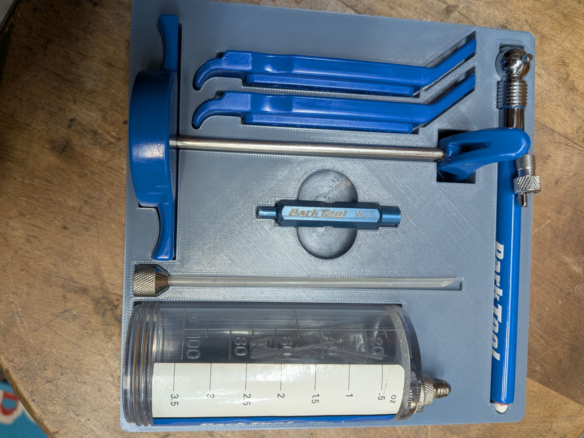Park Tool Tire Inflation Tool Caddy