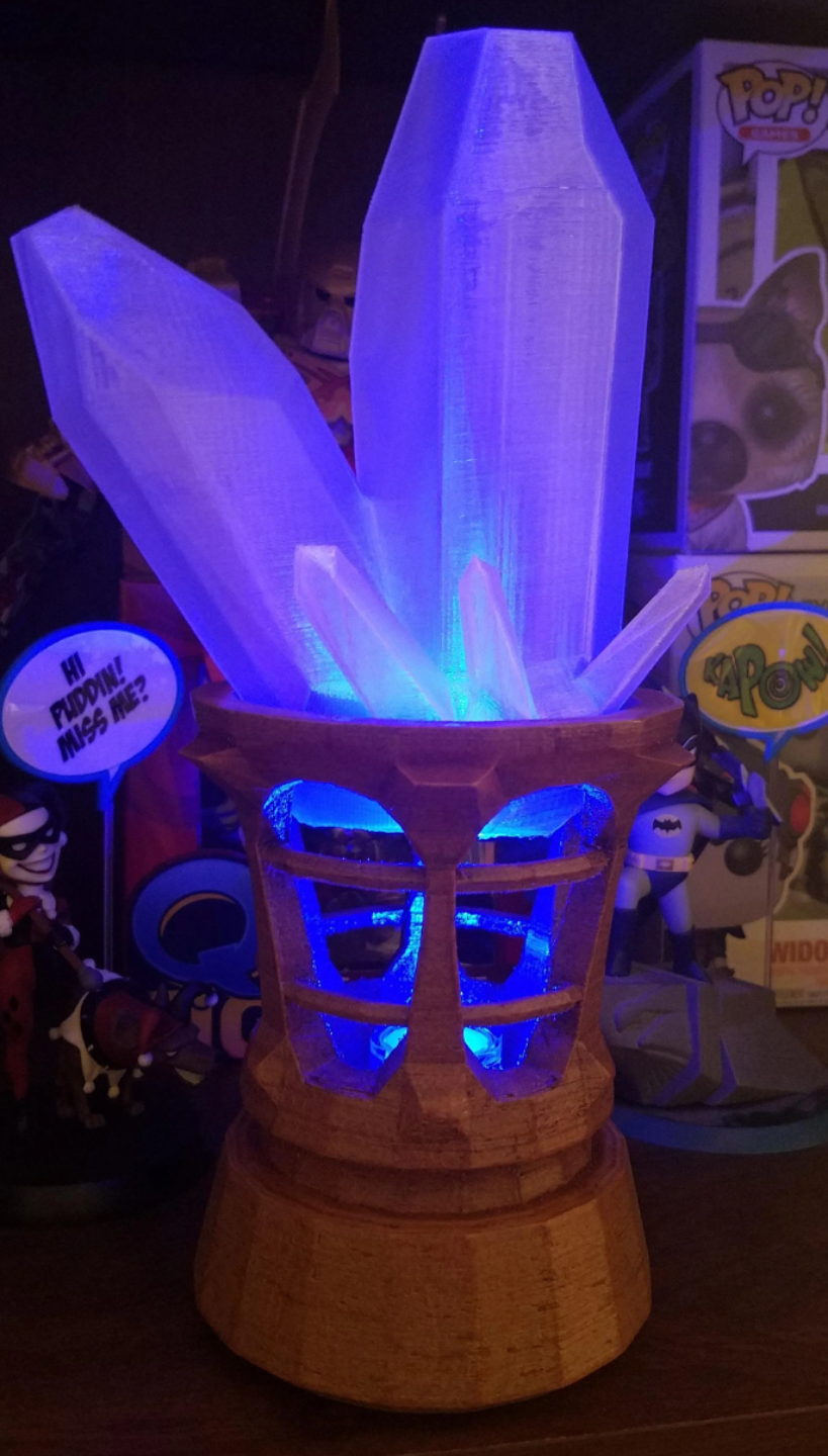 Soul Gems Skyrim intégration Lampe bambu