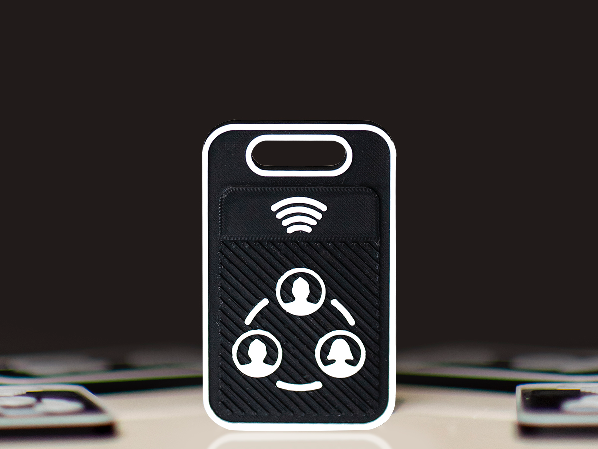 NFC Social Keychain