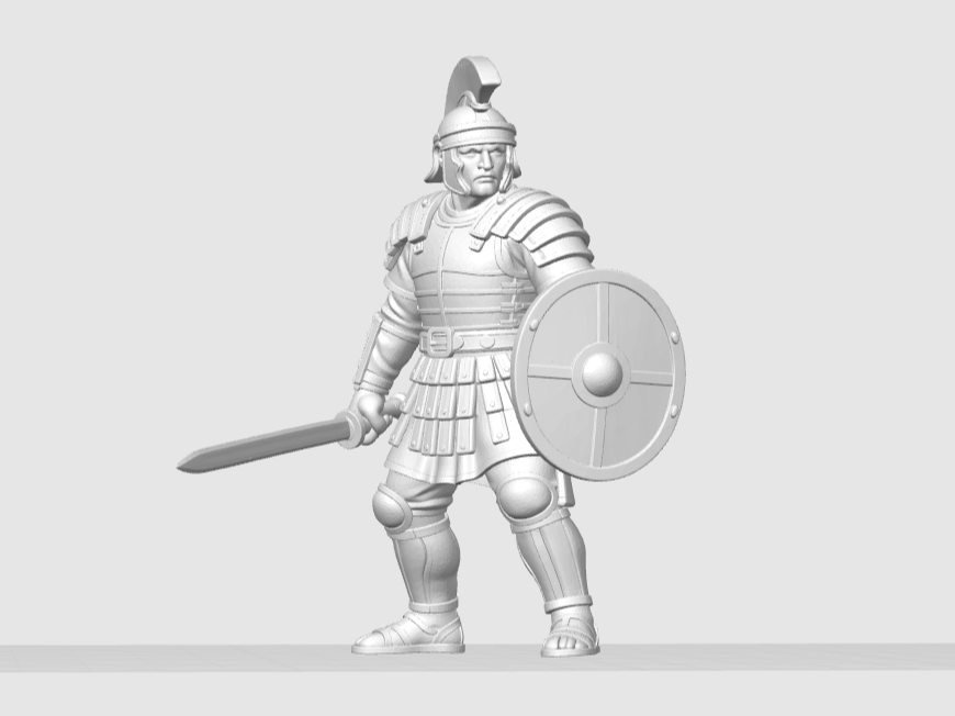 Roman soldier legionary figurines