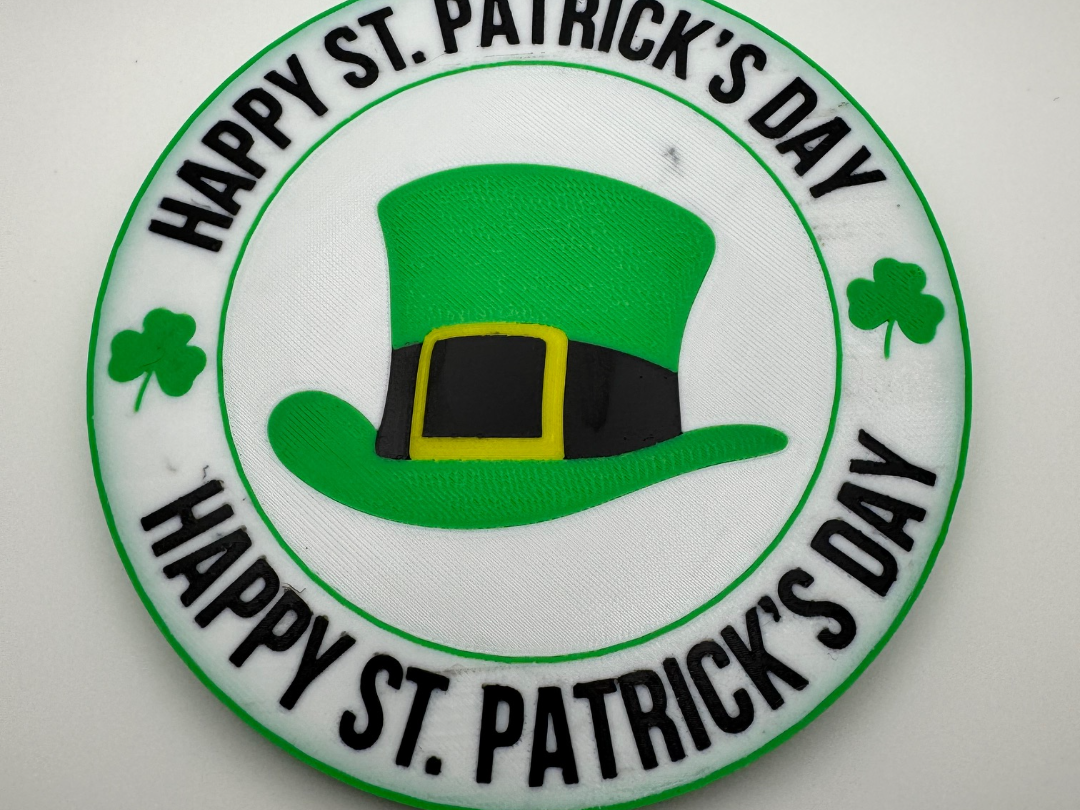 St Patricks Day Large Chain Necklace