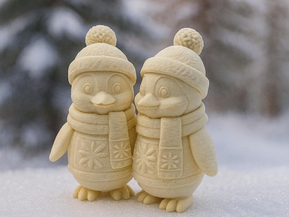 Winterliche Pinguinfreunde – Kälte mit Herz