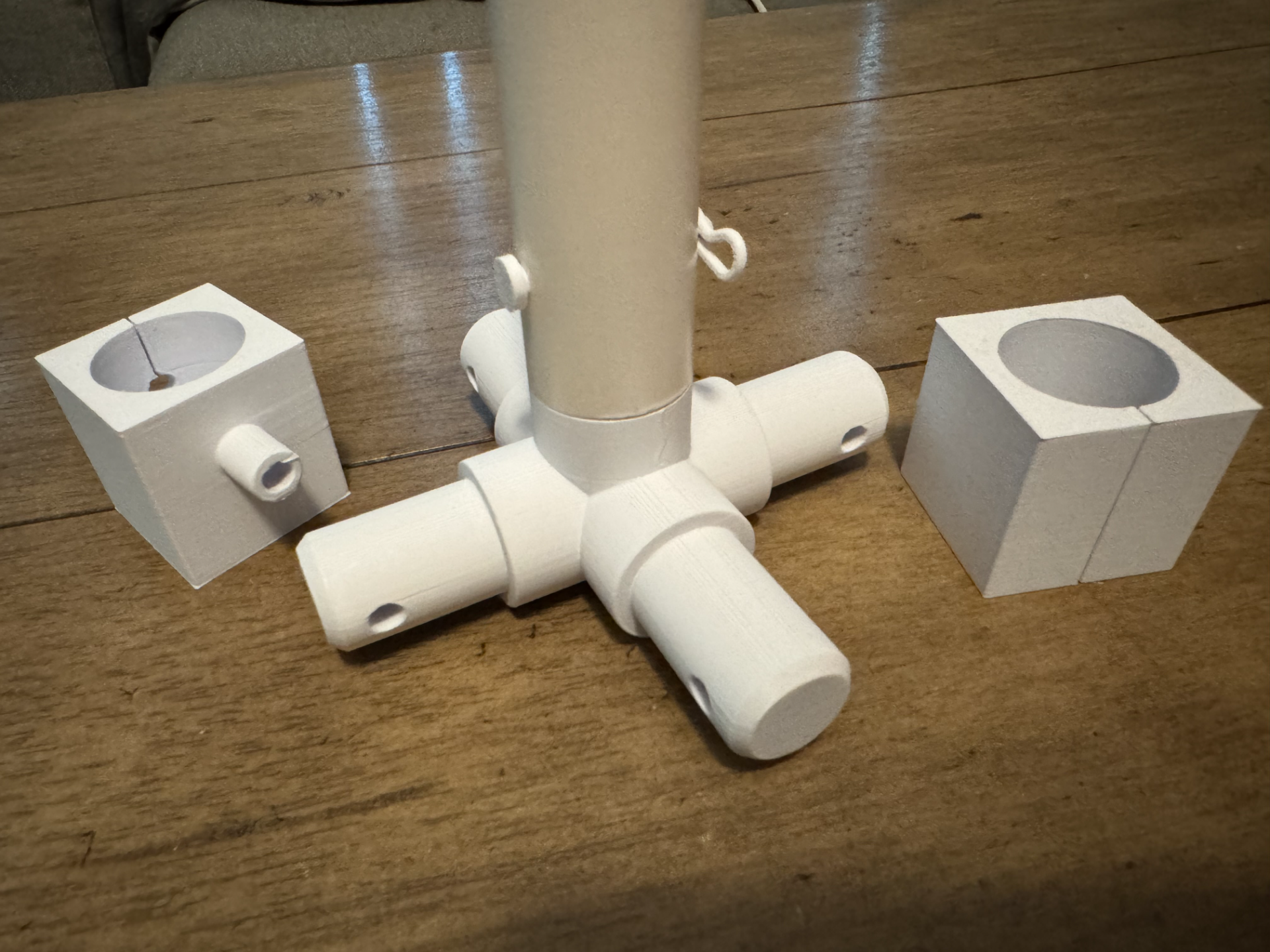 3/4 inch PVC pipe Jigs and Pin