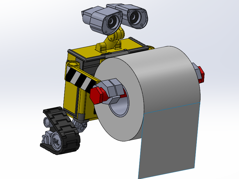 "Pimp the Wall-E Toilet Paper Holder" REMIX