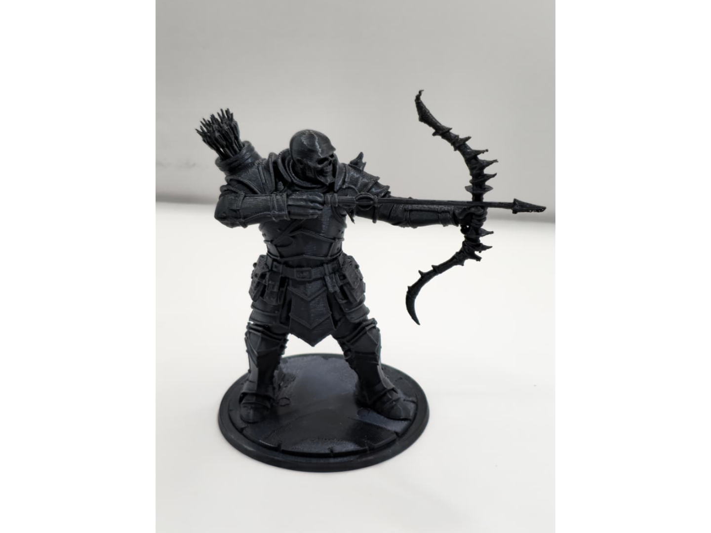 Raven, Skull Archer Figurine