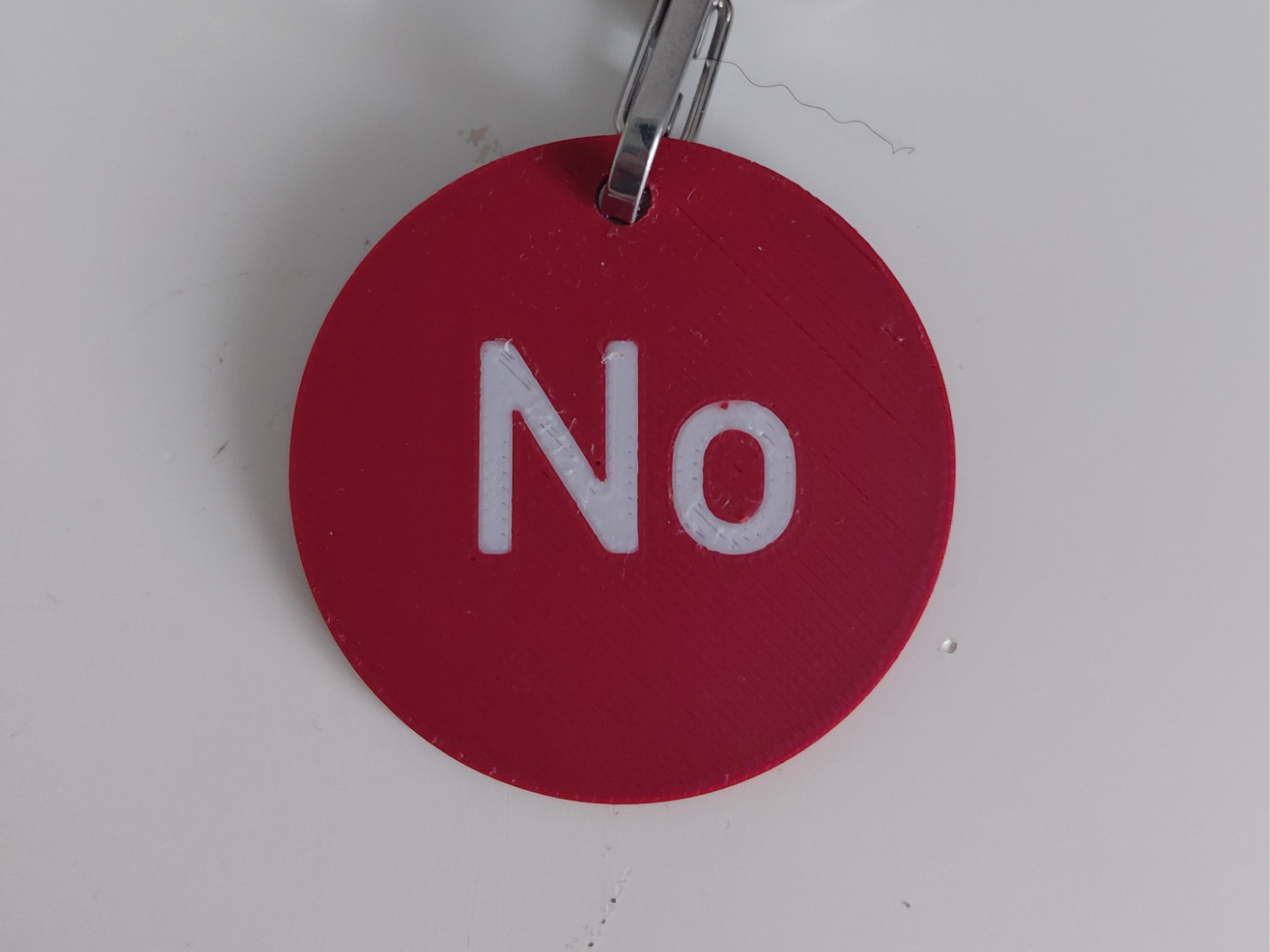 Communication Keyring Token - No