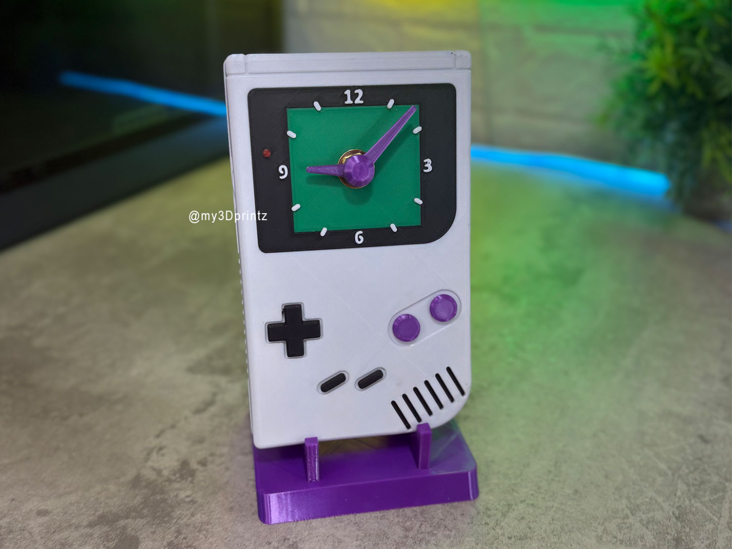 GAMEBOY CLASSIC DMG01 CLOCK