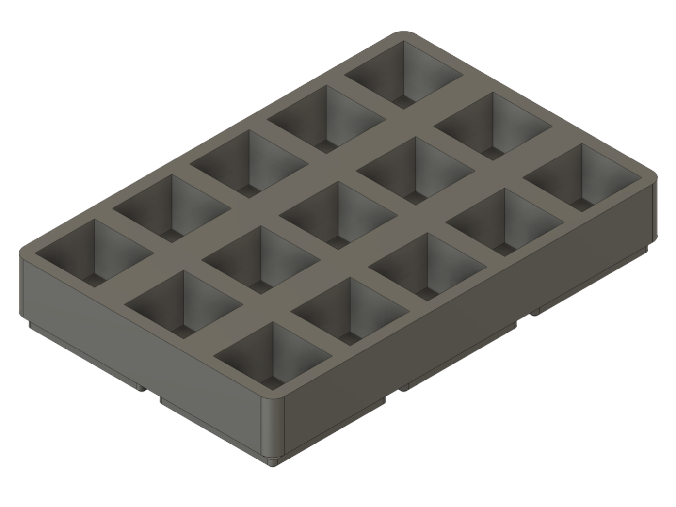 Gridfinity 2x3 Router Bit storage