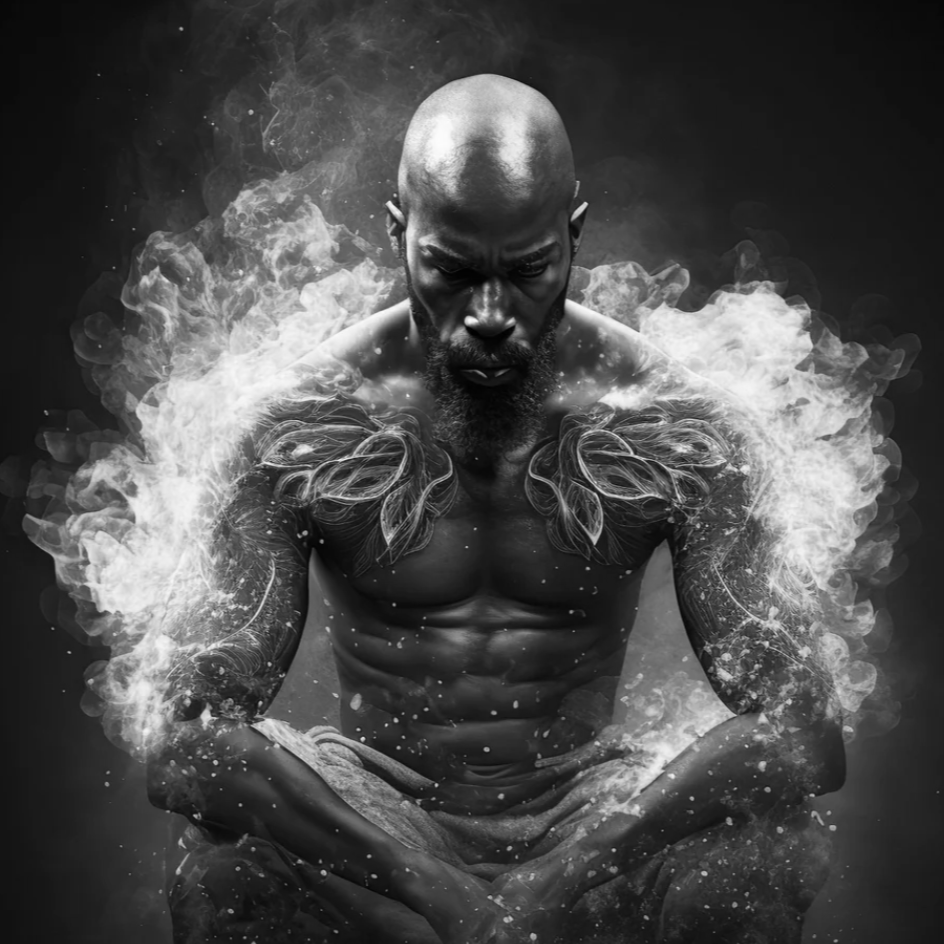 Harnessed Power Grayscale (200x200 HF)