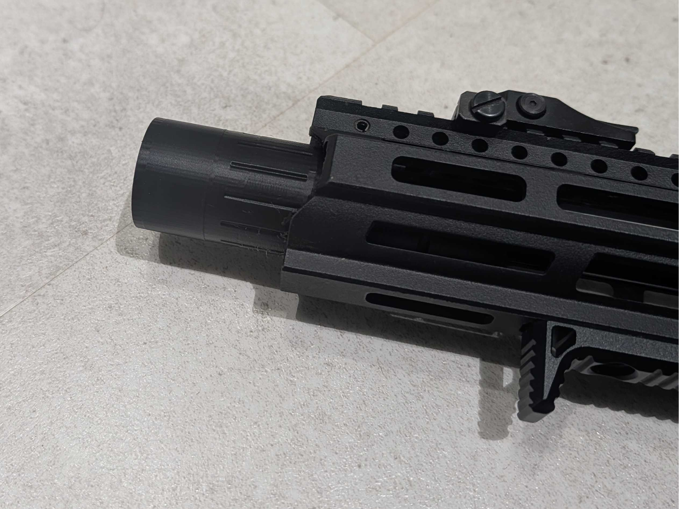 Over Barrel Stubby Silencer, No Threads