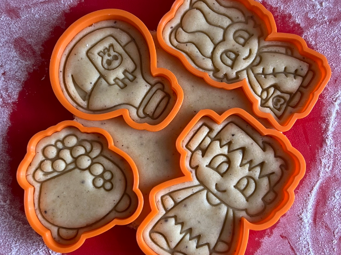 Halloween cookie cutters