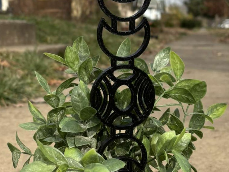 Moon Phase Plant Trellis