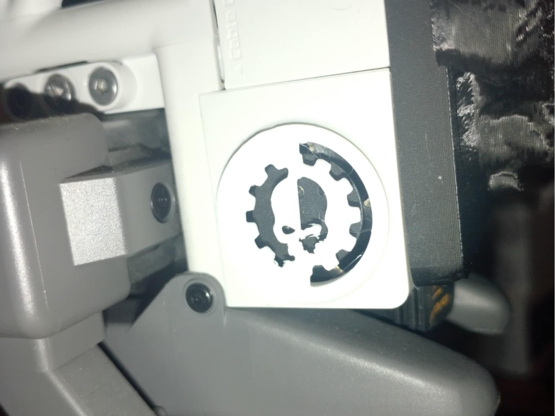 A1/A1 mini Fan Cover - Adeptus Mechanicus