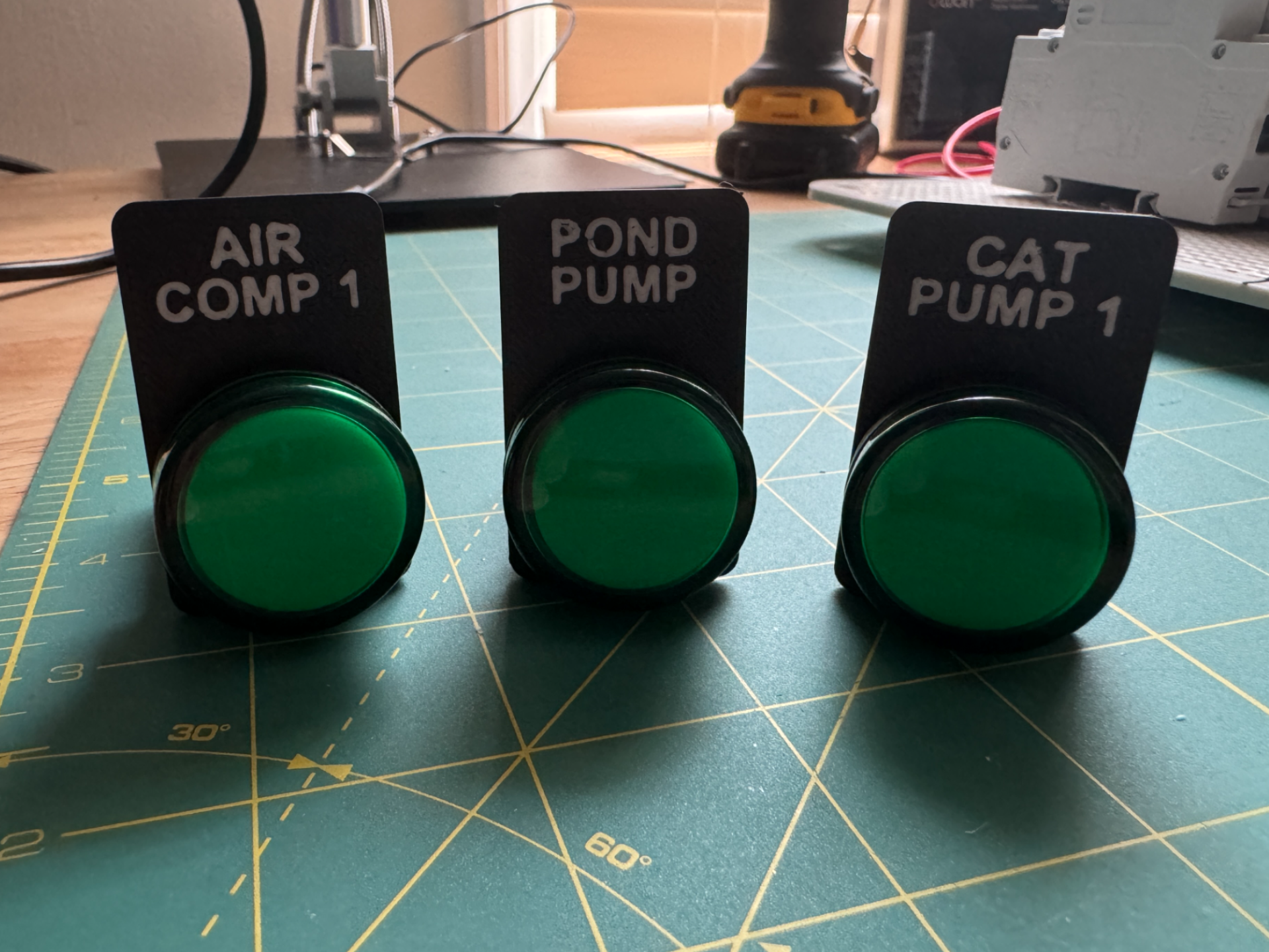 Legend Plates for 22mm Indicators & Switches