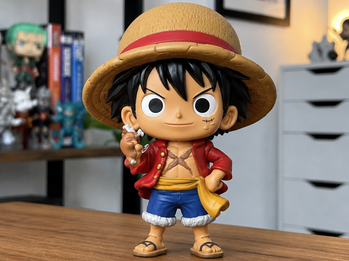 Clean Luffy Actionfigure By Benedikt