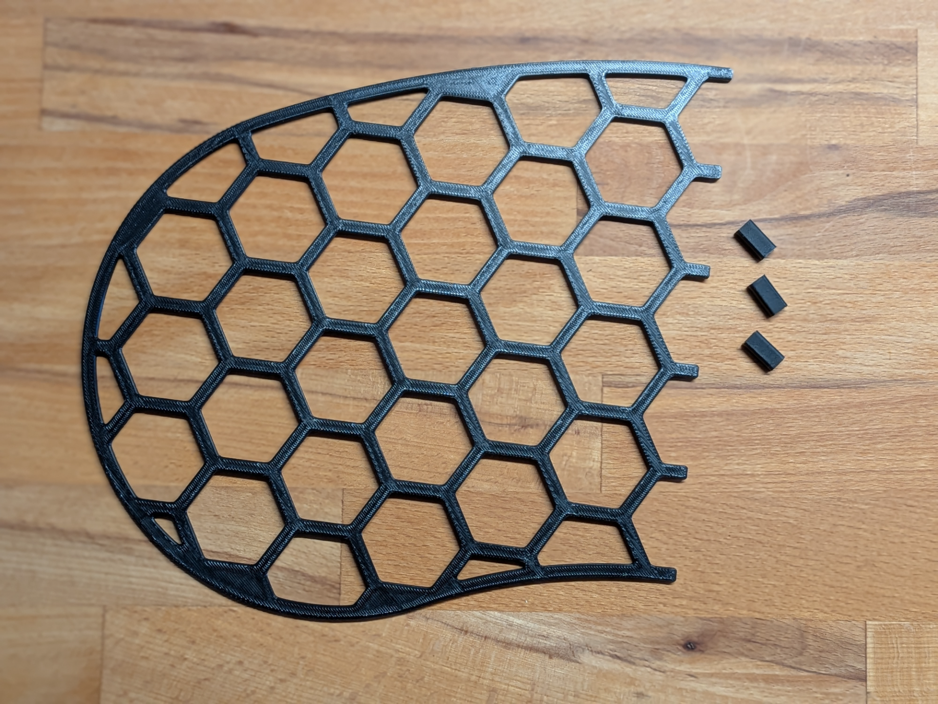 Planzkorb Gitter oval 190 x 450mm und Eckig 190mm
