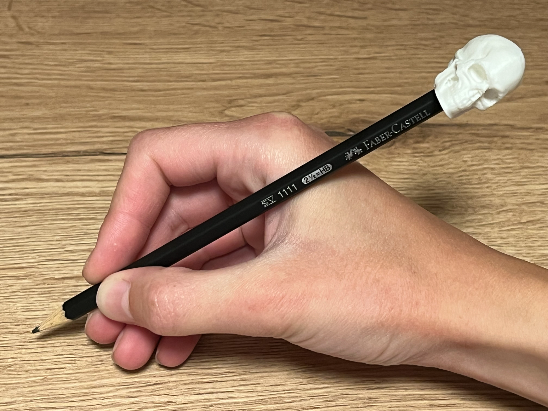Skull Pencil topper