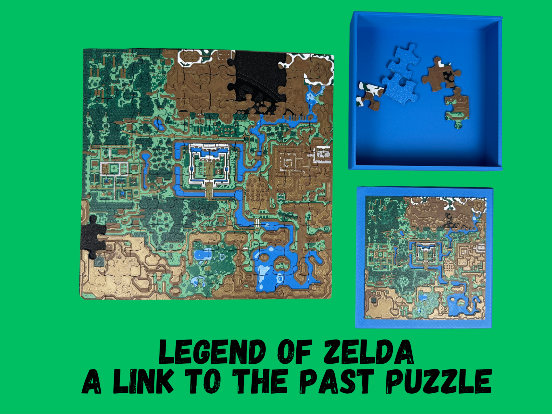 Legend of Zelda - ALTTP - Puzzle & Box Lid