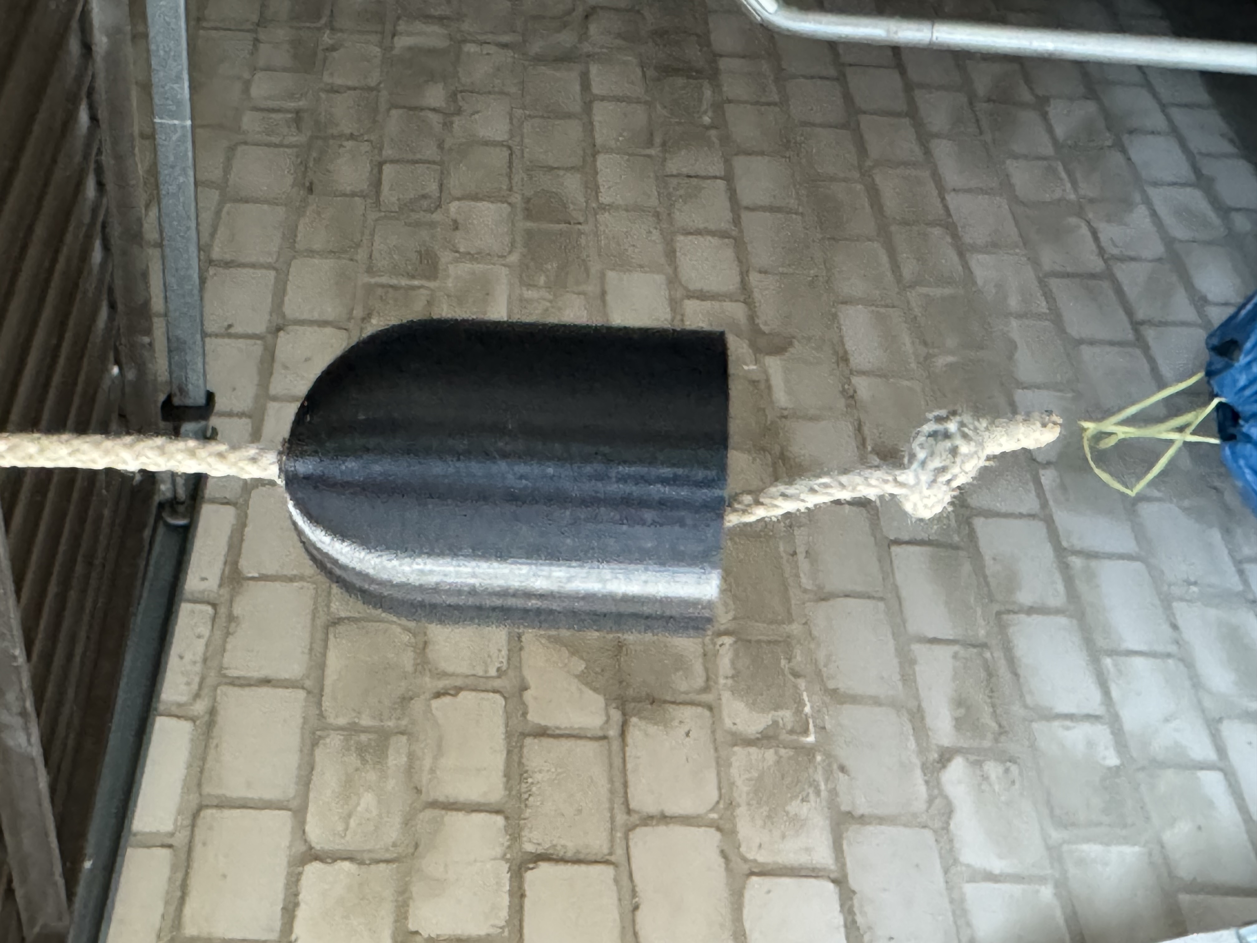 Handle for Garage Door Rope