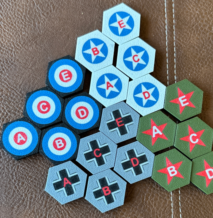 Achtung! Panzer Tank Table ID markers