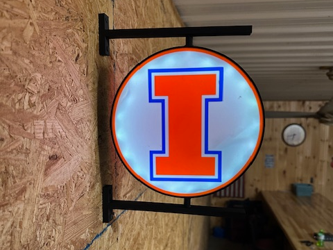 Illinois Fighting Illini Sign