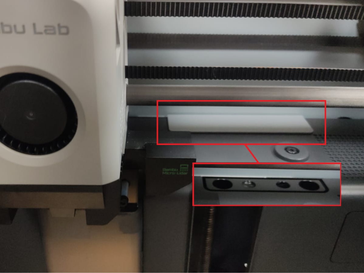 Tapa para tapar agujeros Bambulab X1C, P2S y P1S