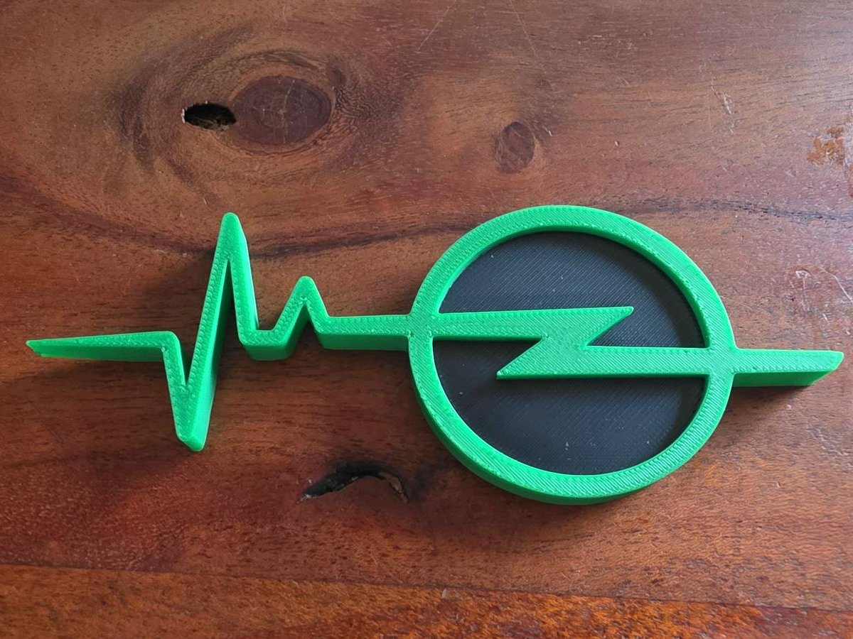 Opel EKG Herzschlag Logo