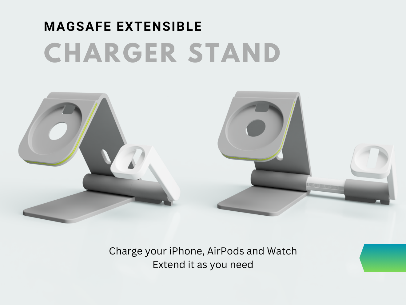 Magsafe Extensible Charger Stand - iPhone - Watch