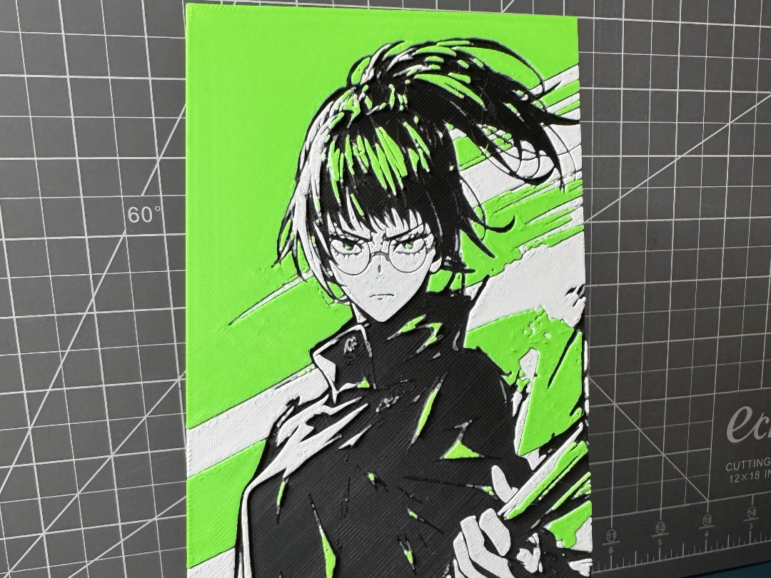Hueforge of Maki Zen'in from Jujutsu Kaisen