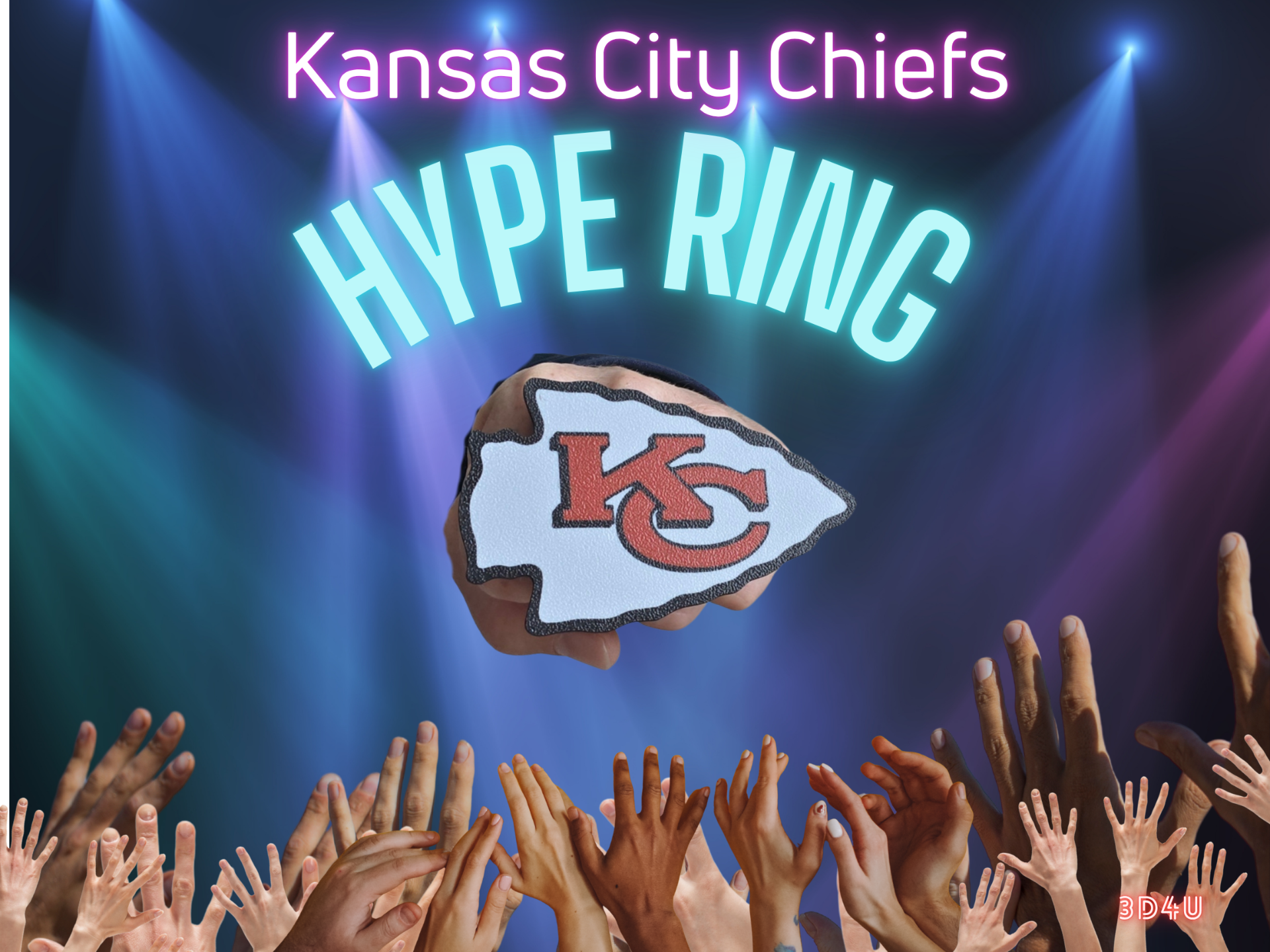 KC Chiefs Hype Ring
