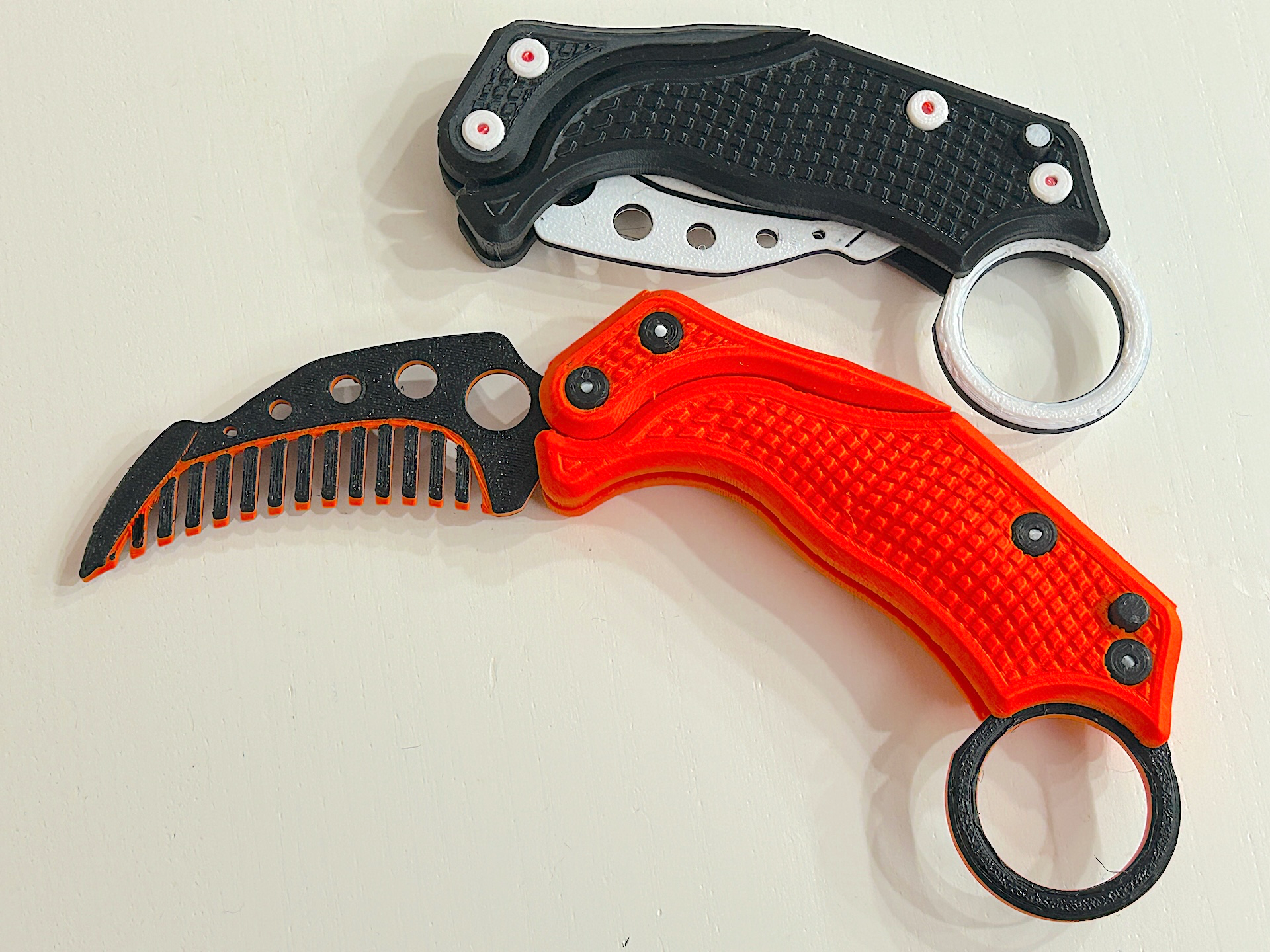 Comb Blade Upgrade for Gravity X Karambit Fidget