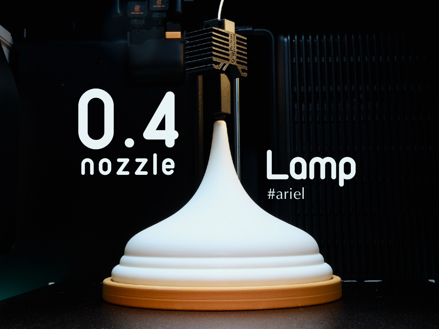 Nozzle Lamp by Ariel
