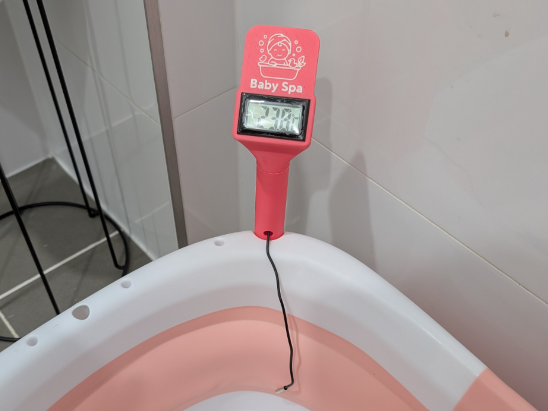 Baby Bathtub Temperature Sensor Holder