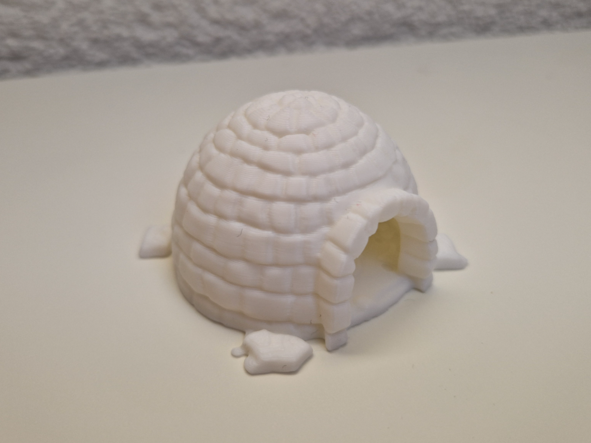 Miniature Arctic Igloo Model for Diorama