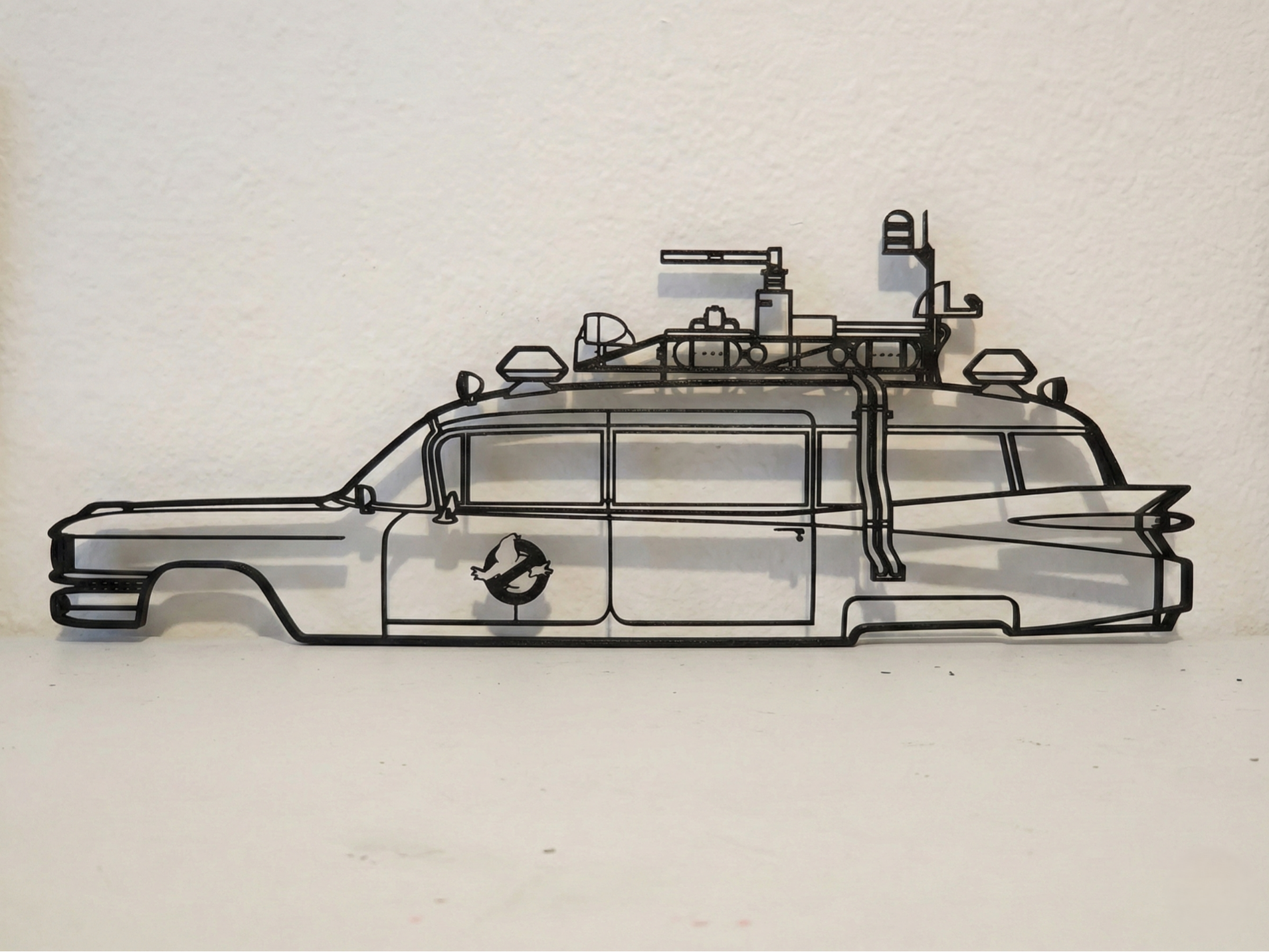 Ghostbusters Ecto1 Cadillac Sentinel Wall Art