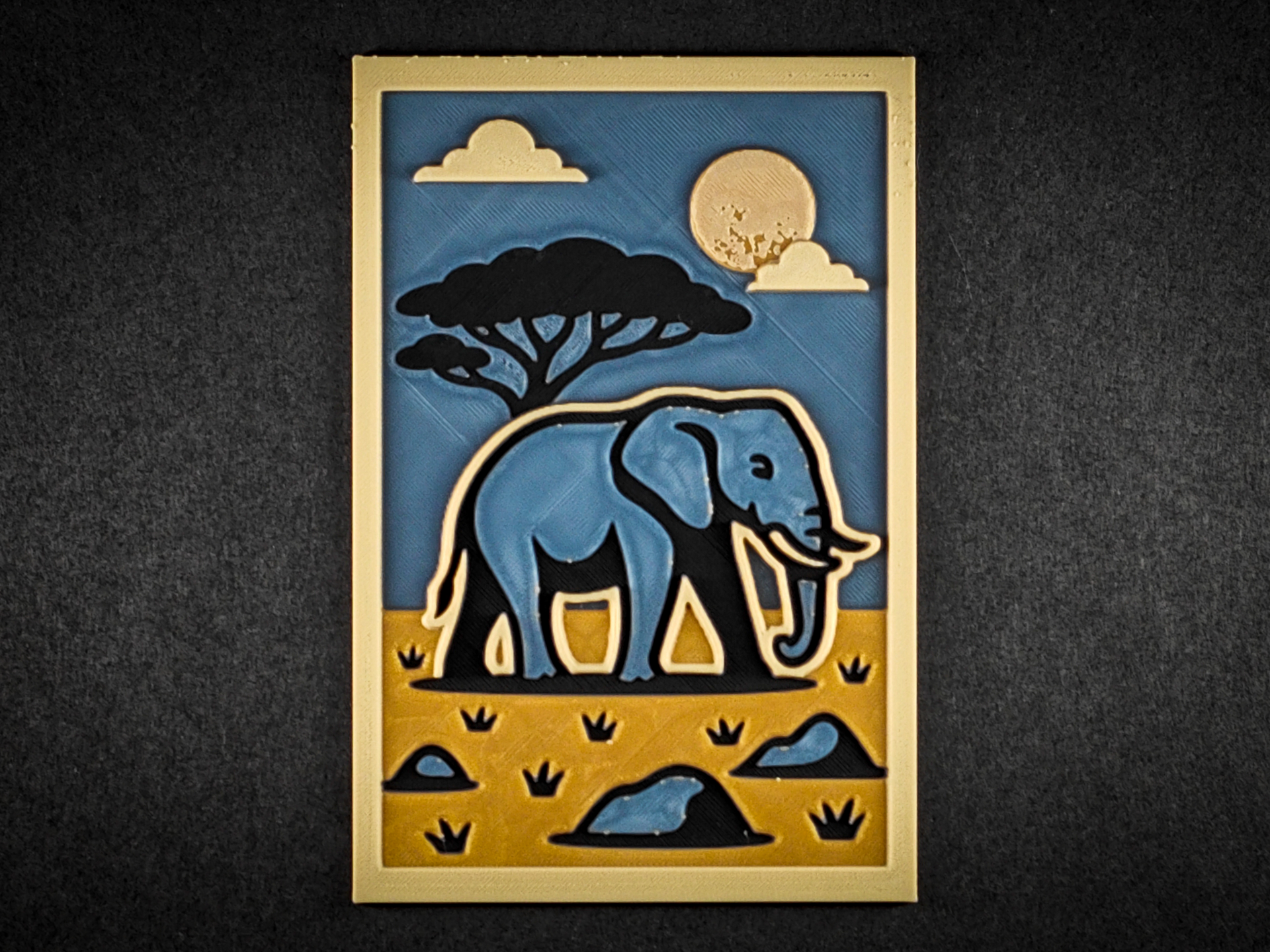 Elephant in Savanna