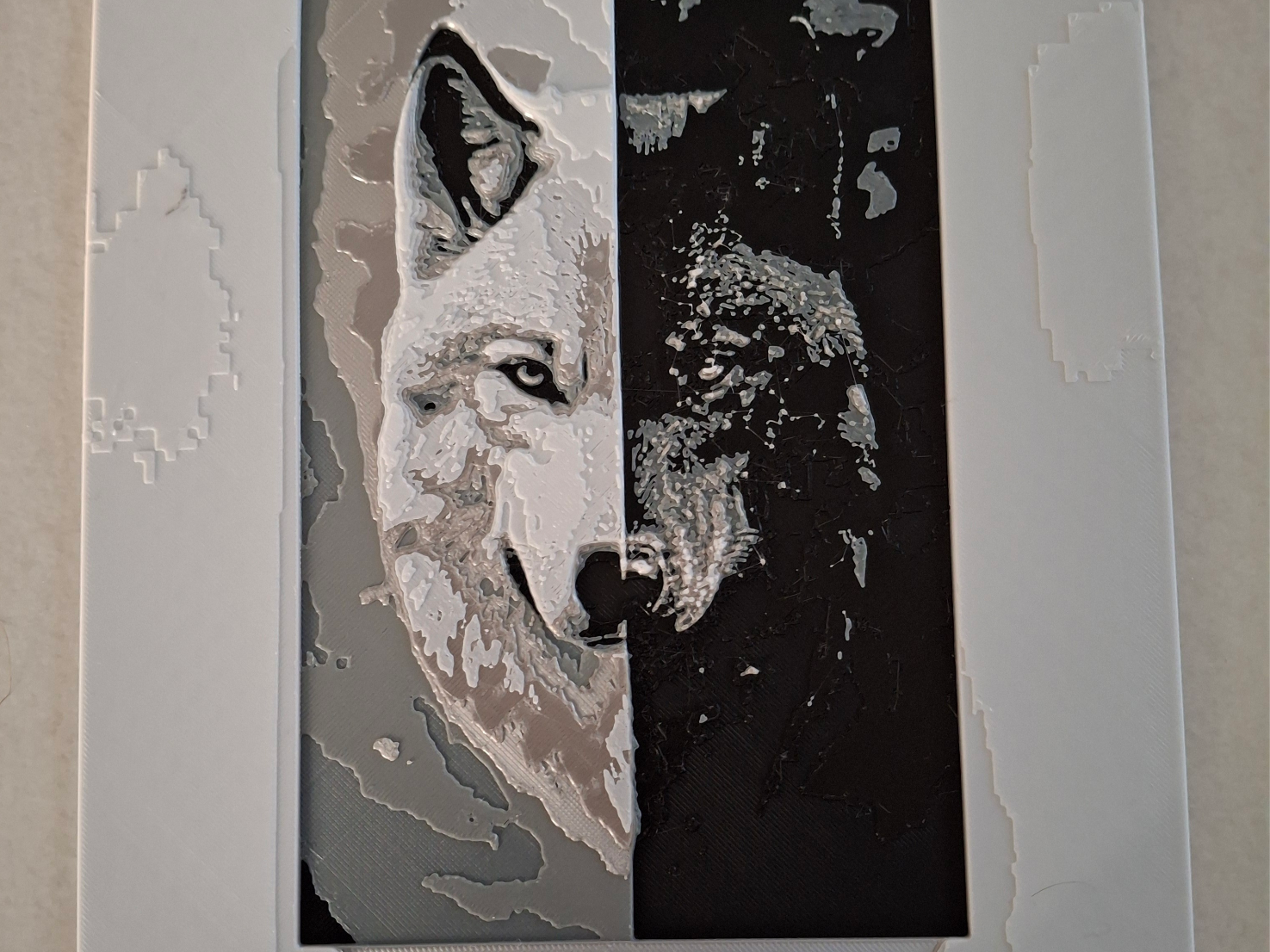 Loup Blanc Loup Noir