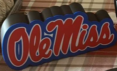 Ole Miss Light box