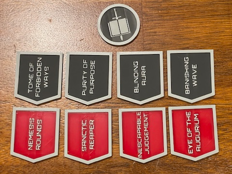 Grey Knights Reminder Tokens